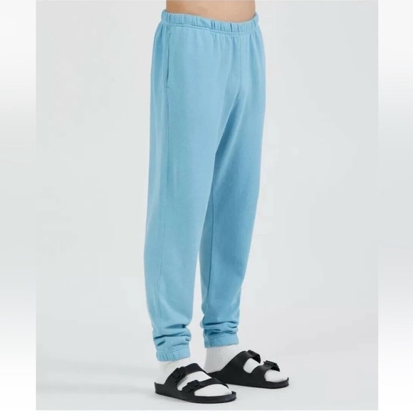 ATM Anthony Thomas Melillo L21409 Blue French Terry Jogger Pants Size  XS - Picture 2 of 8